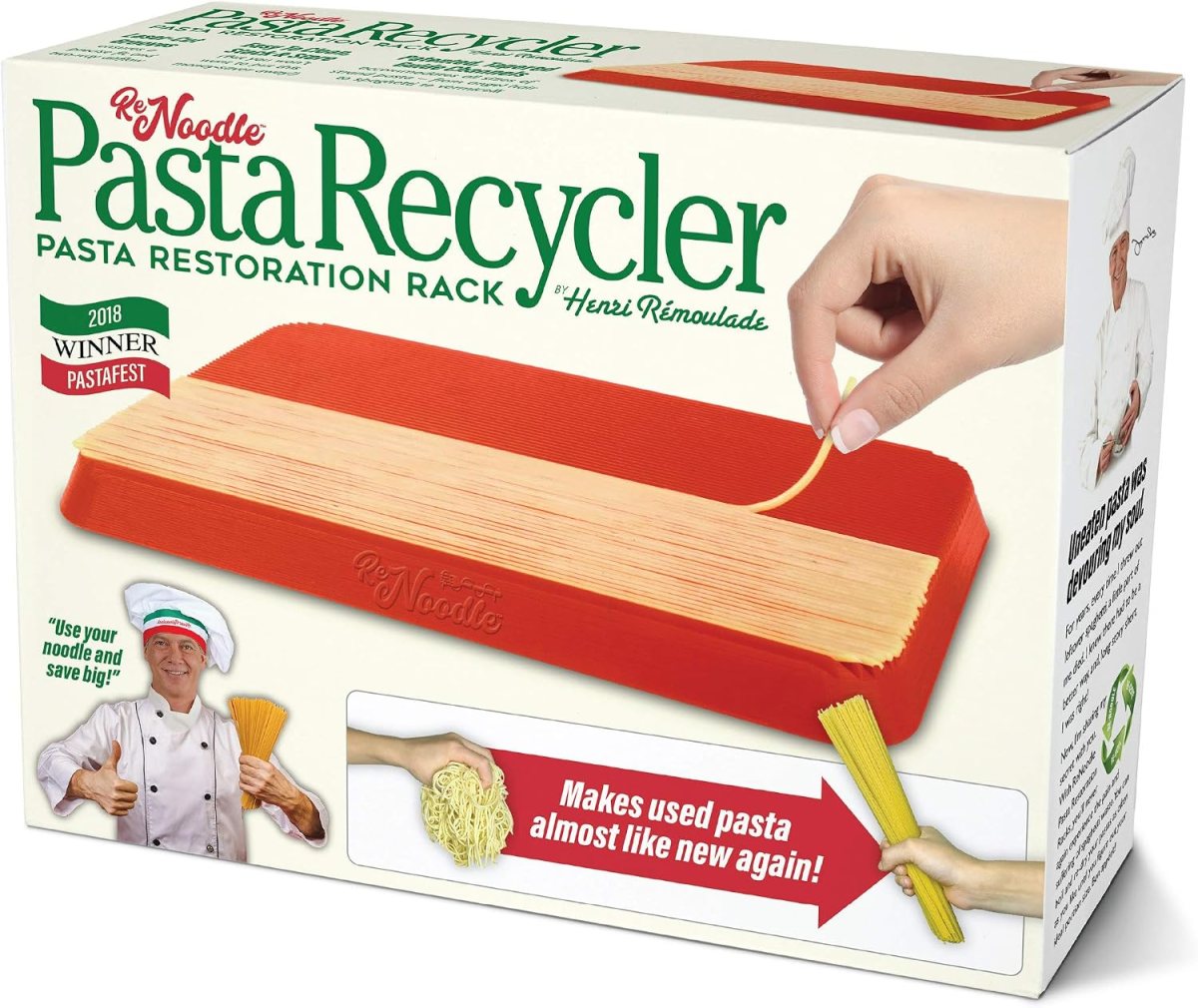 Prank-O ReNoodle Prank Gift Box – The Pasta Recycler Rack